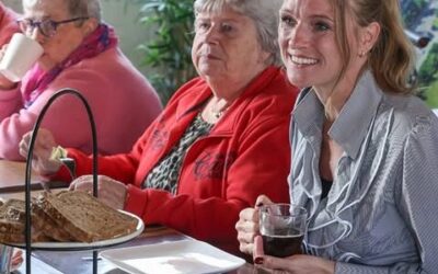 De burgemeester eet mee