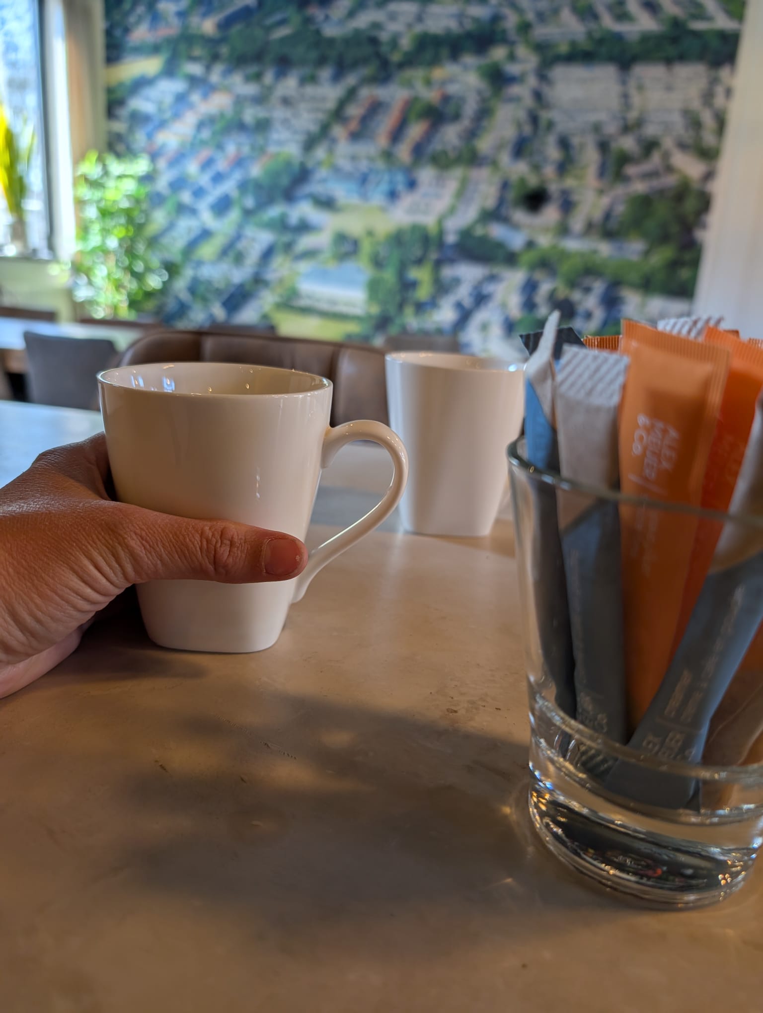 Koffie drinken